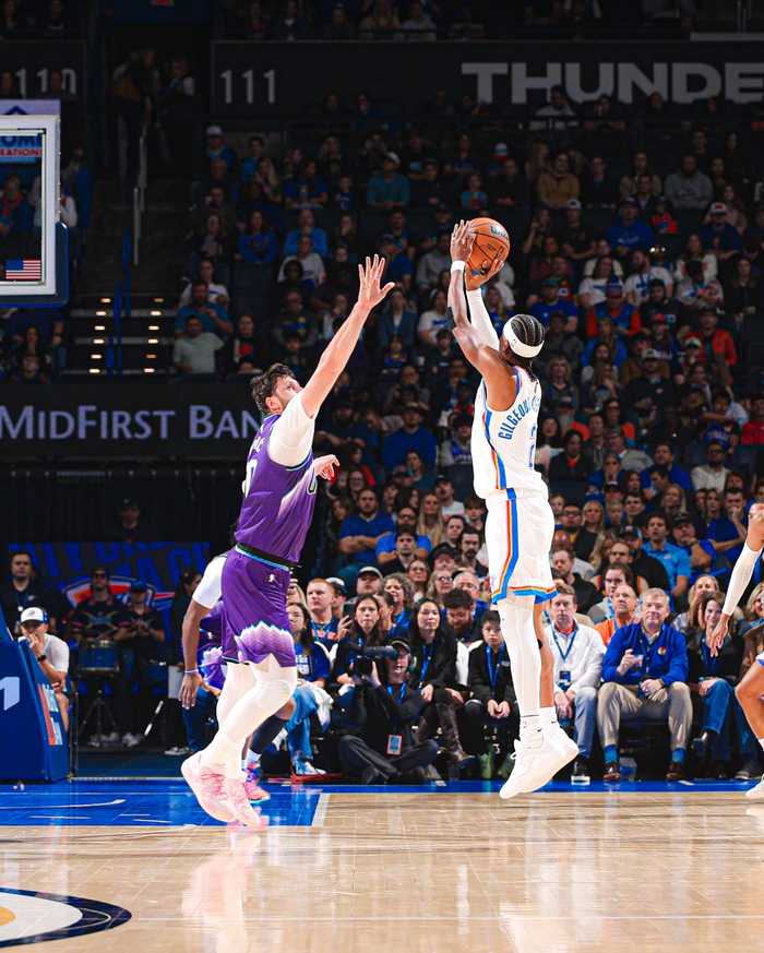 雷霆加时129-125胜爵士，亚历山大46分6篮板6助攻0失误