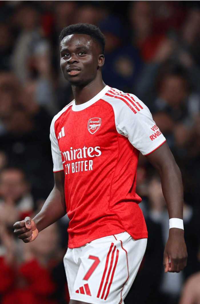 萨卡续约阿森纳五年，近三季英超场均评分7.48最高
